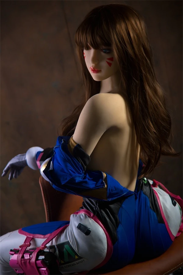Lifelike Overwatch COS DVA Sex Doll Shelby 168cm
