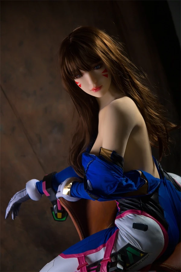 Lifelike Overwatch COS DVA Sex Doll Shelby 168cm