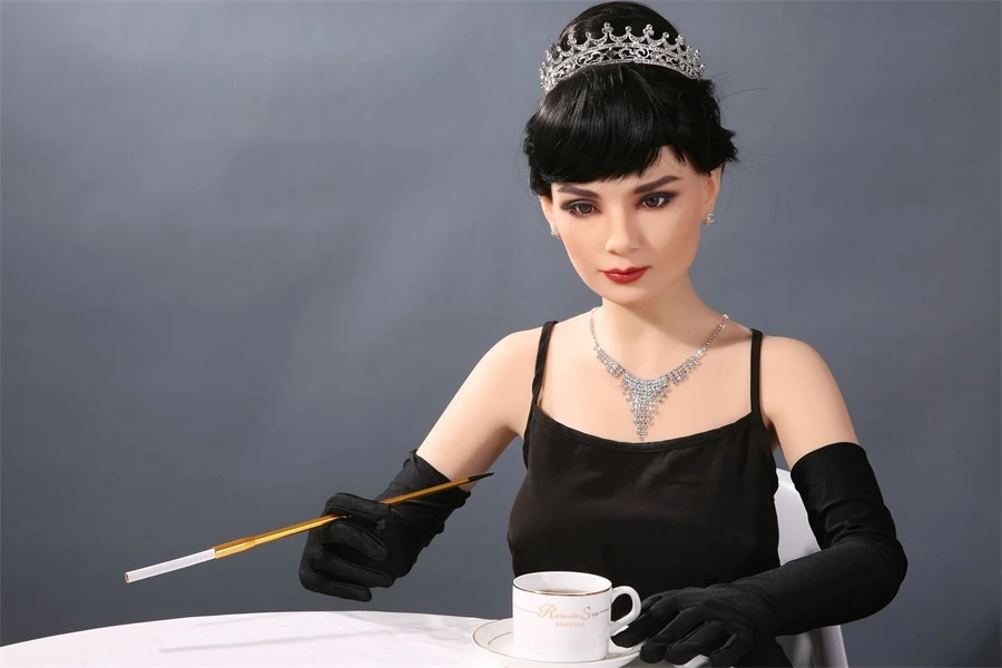 Life-Size Mature Audrey Hepburn Sex Doll Emelia 168cm
