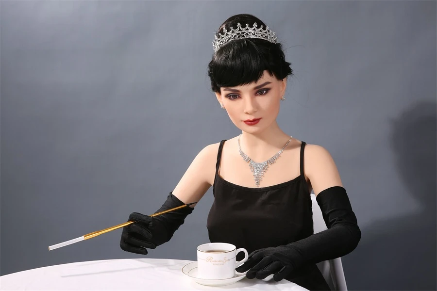 Life-Size Mature Audrey Hepburn Sex Doll Emelia 168cm