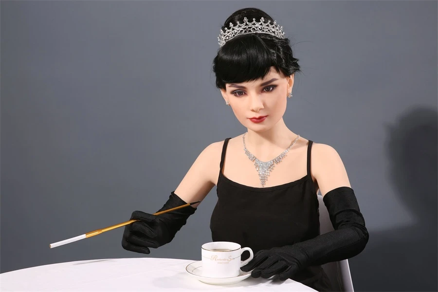 Life-Size Mature Audrey Hepburn Sex Doll Emelia 168cm