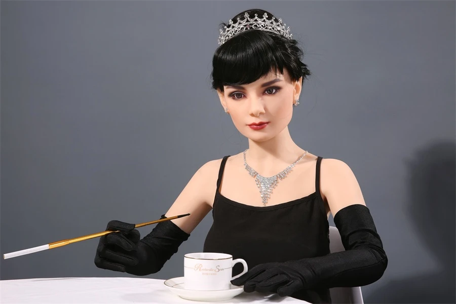 Life-Size Mature Audrey Hepburn Sex Doll Emelia 168cm