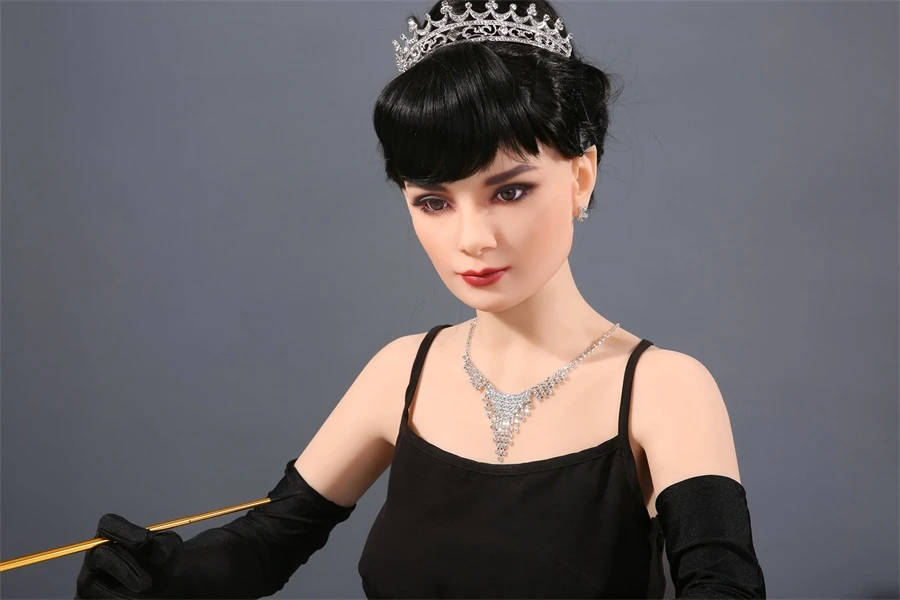 Life-Size Mature Audrey Hepburn Sex Doll Emelia 168cm