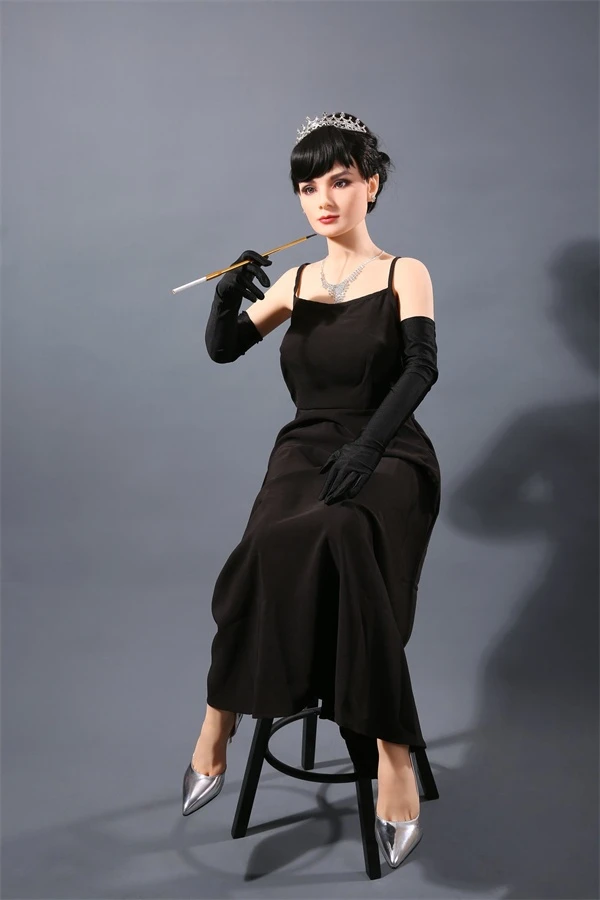 Life-Size Mature Audrey Hepburn Sex Doll Emelia 168cm