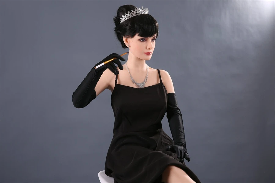 Life-Size Mature Audrey Hepburn Sex Doll Emelia 168cm