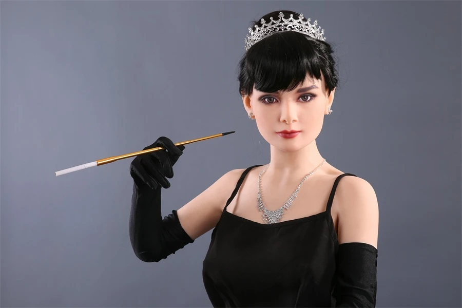Life-Size Mature Audrey Hepburn Sex Doll Emelia 168cm