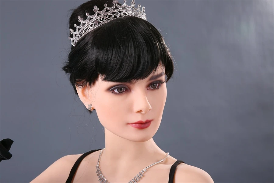 Life-Size Mature Audrey Hepburn Sex Doll Emelia 168cm