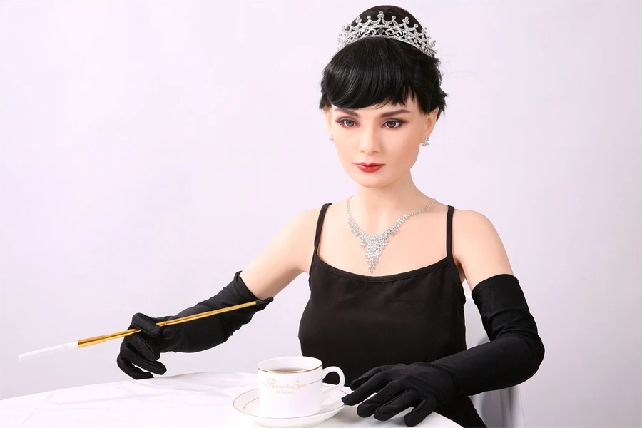 Life-Size Mature Audrey Hepburn Sex Doll Emelia 168cm