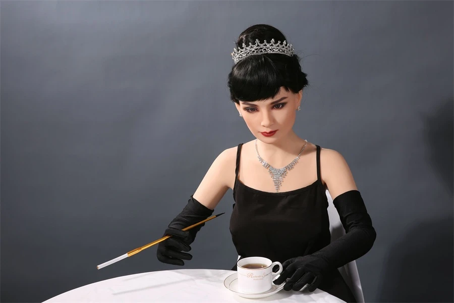 Life-Size Mature Audrey Hepburn Sex Doll Emelia 168cm