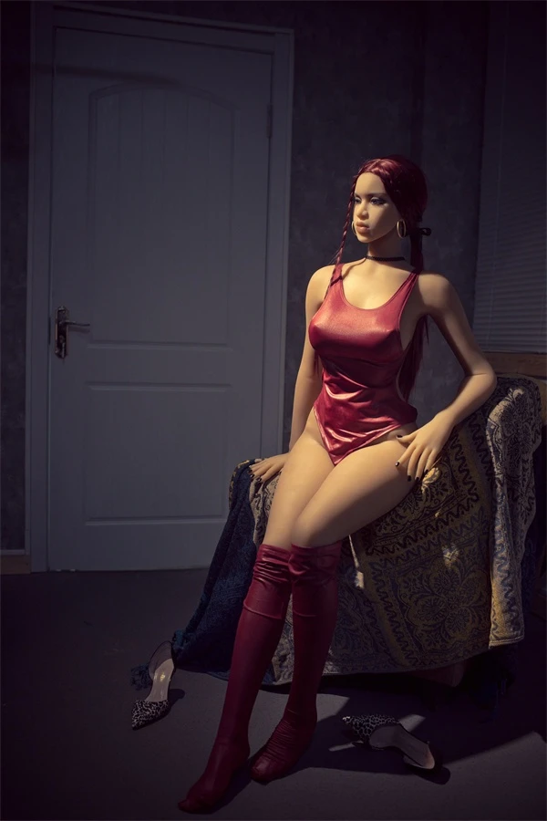 Lifelike Redhead Sex Doll Rihanna 170cm
