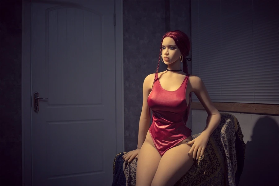 Lifelike Redhead Sex Doll Rihanna 170cm