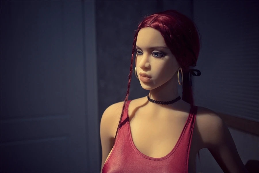 Lifelike Redhead Sex Doll Rihanna 170cm
