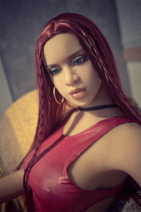 Lifelike Redhead Sex Doll Rihanna 170cm
