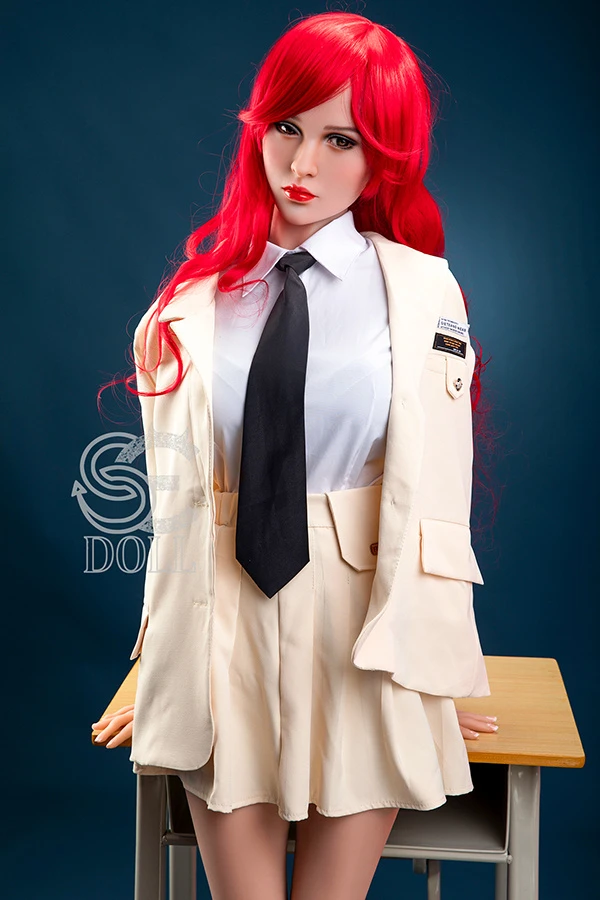 Redhead College Sex Doll Iyla 166cm