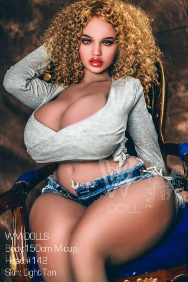 Huge Boobs Big Booty Blonde SSBWW Sex Doll Catherine 150cm