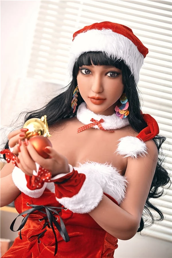 Hyrealistic Beautiful Big Boobs Busty Christmas Sex Doll Ariella 163cm