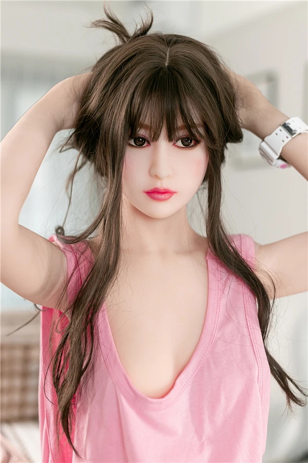 White Skin Small Boobs Japanese Sex Doll Aubrielle 158cm