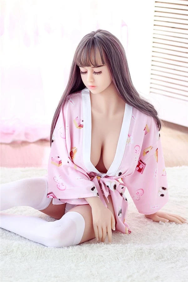 Lifelike Cute Beautiful Big Boobs Asian Chinese Sex Doll Greta 148cm