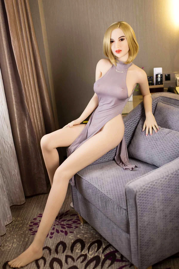Realistic Blonde Skinny Sex Doll Denise 165cm