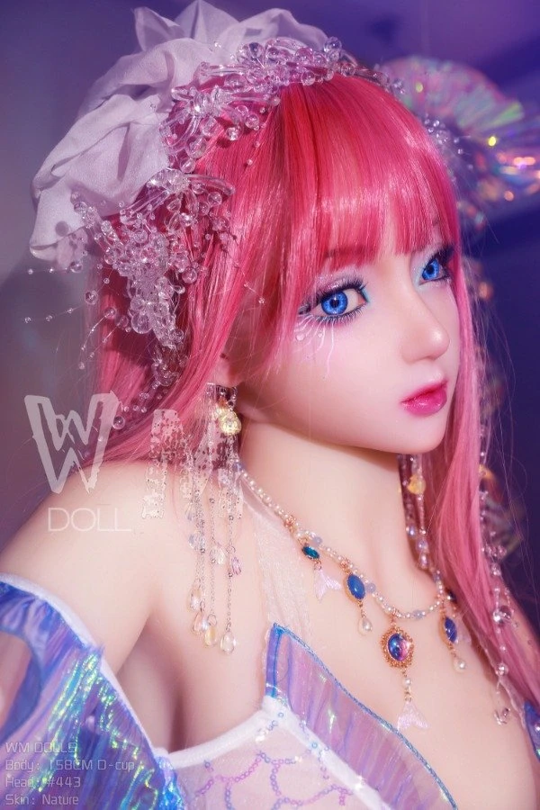 Beautiful Pink Hair Sex Doll Emory 158cm