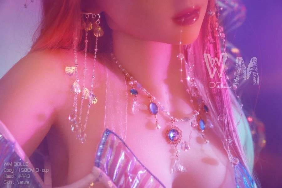 Beautiful Pink Hair Sex Doll Emory 158cm
