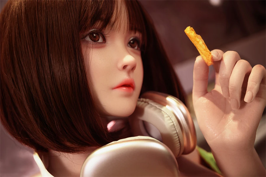 Japanese Cute Silicone Sex Doll Rosetta 163cm