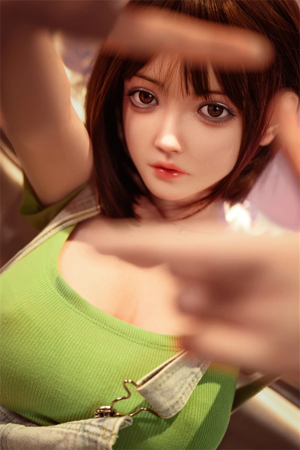 Japanese Cute Silicone Sex Doll Rosetta 163cm