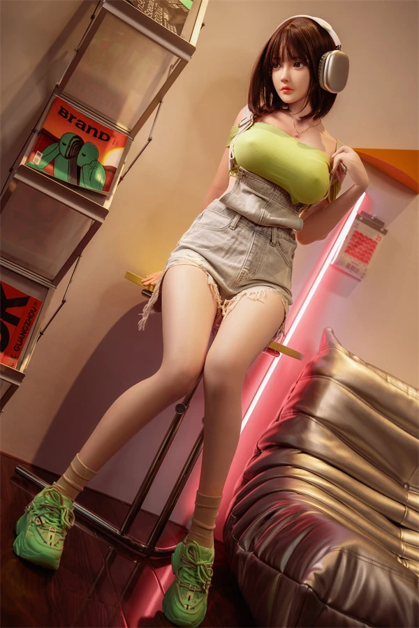 Japanese Cute Silicone Sex Doll Rosetta 163cm