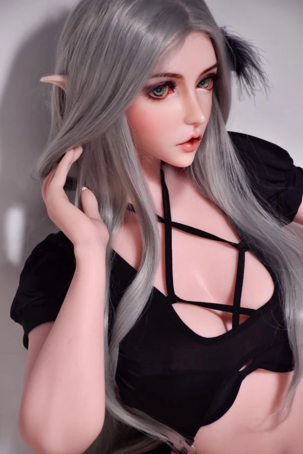 Elf Ears Sexy Big Breast Doll Violet 165cm