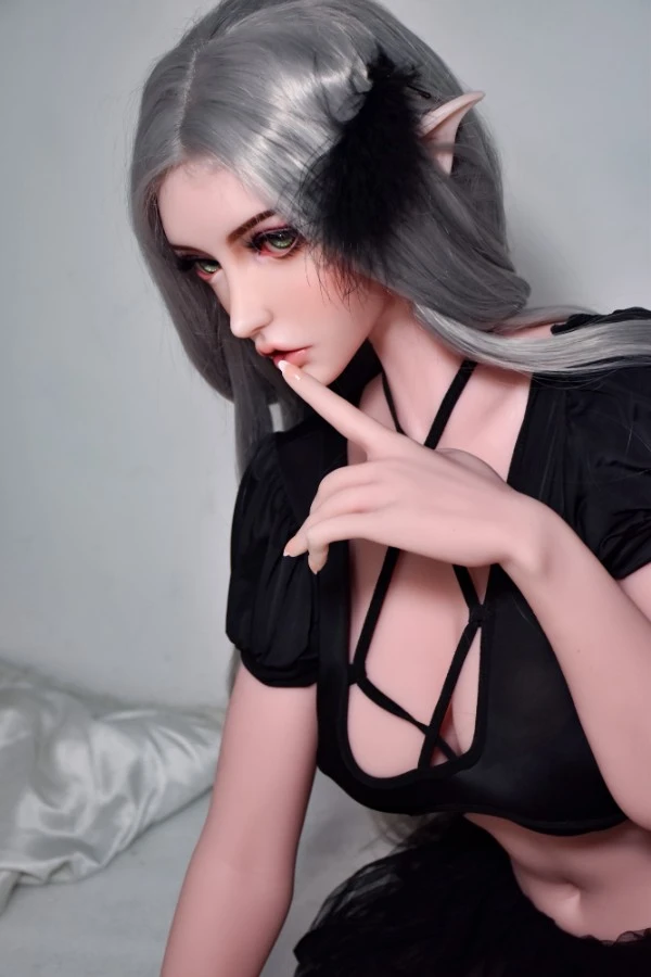 Elf Ears Sexy Big Breast Doll Violet 165cm