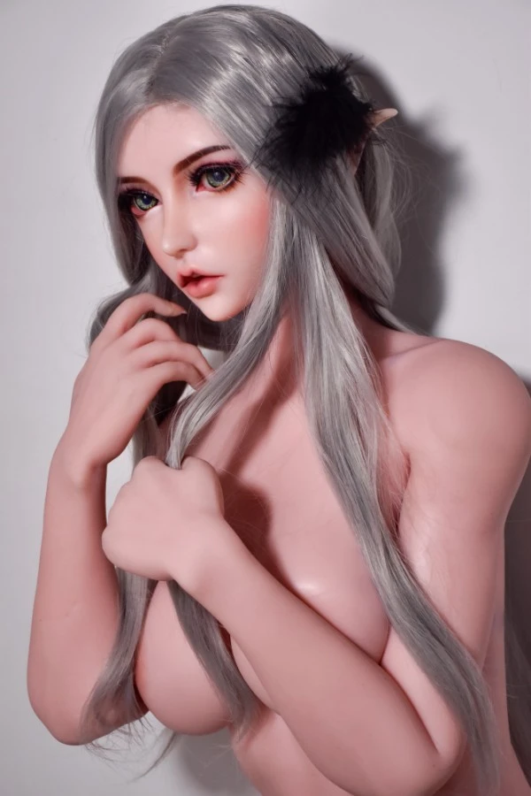Elf Ears Sexy Big Breast Doll Violet 165cm