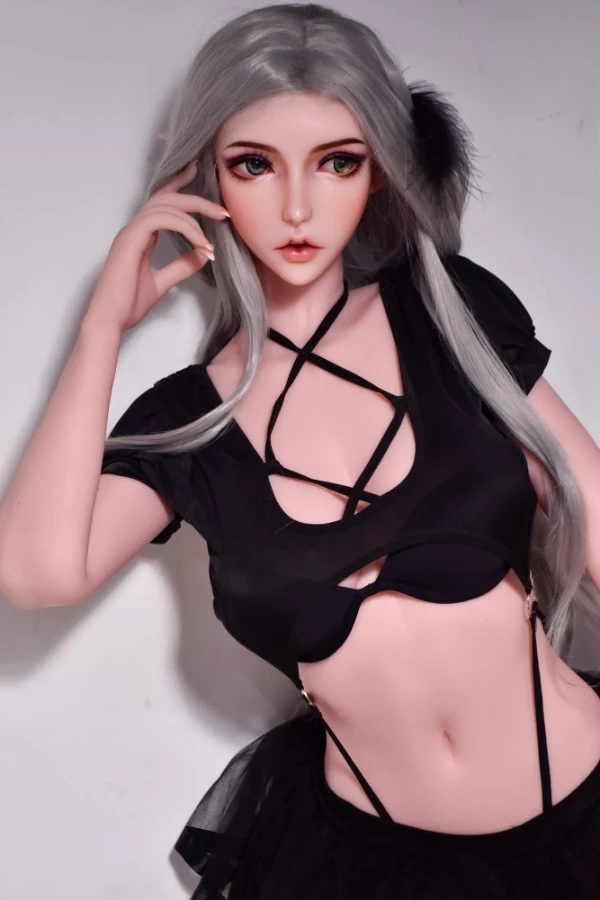 Elf Ears Sexy Big Breast Doll Violet 165cm