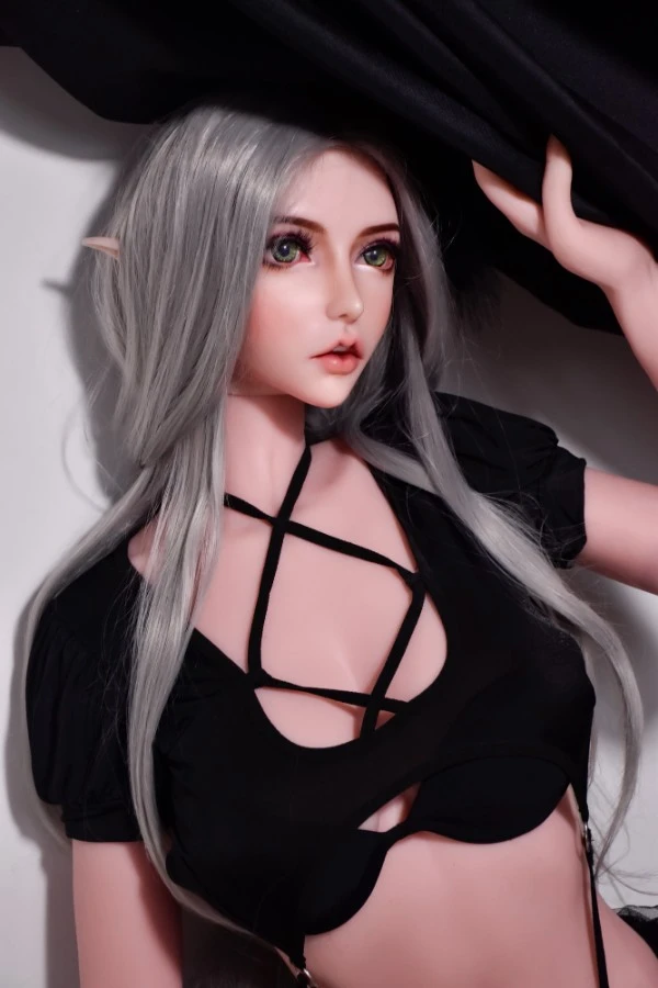 Elf Ears Sexy Big Breast Doll Violet 165cm