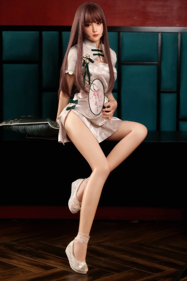 Charming Cheongsam Long Hair Sex Doll Isabel 158cm