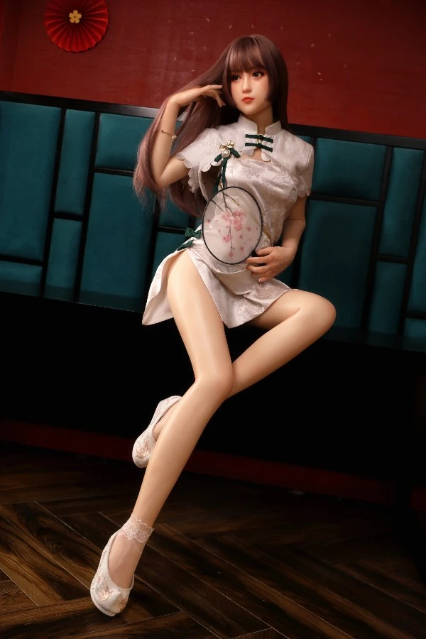 Charming Cheongsam Long Hair Sex Doll Isabel 158cm